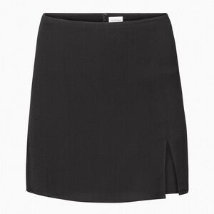 Aritzia - Sunday Best Black Tatiana Mini Skirt